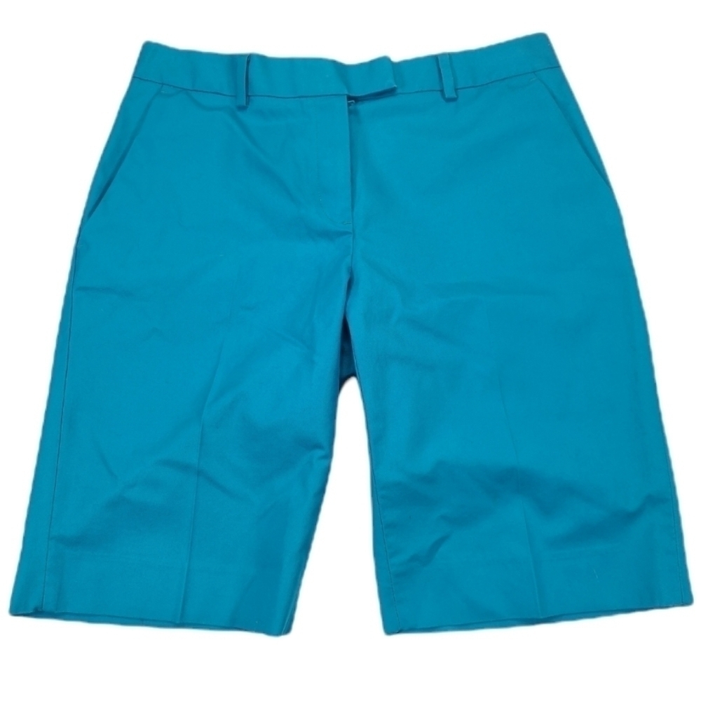Brooks Brothers 346 Women's Cotton Bermuda Shorts 11" Inseam, Size 4